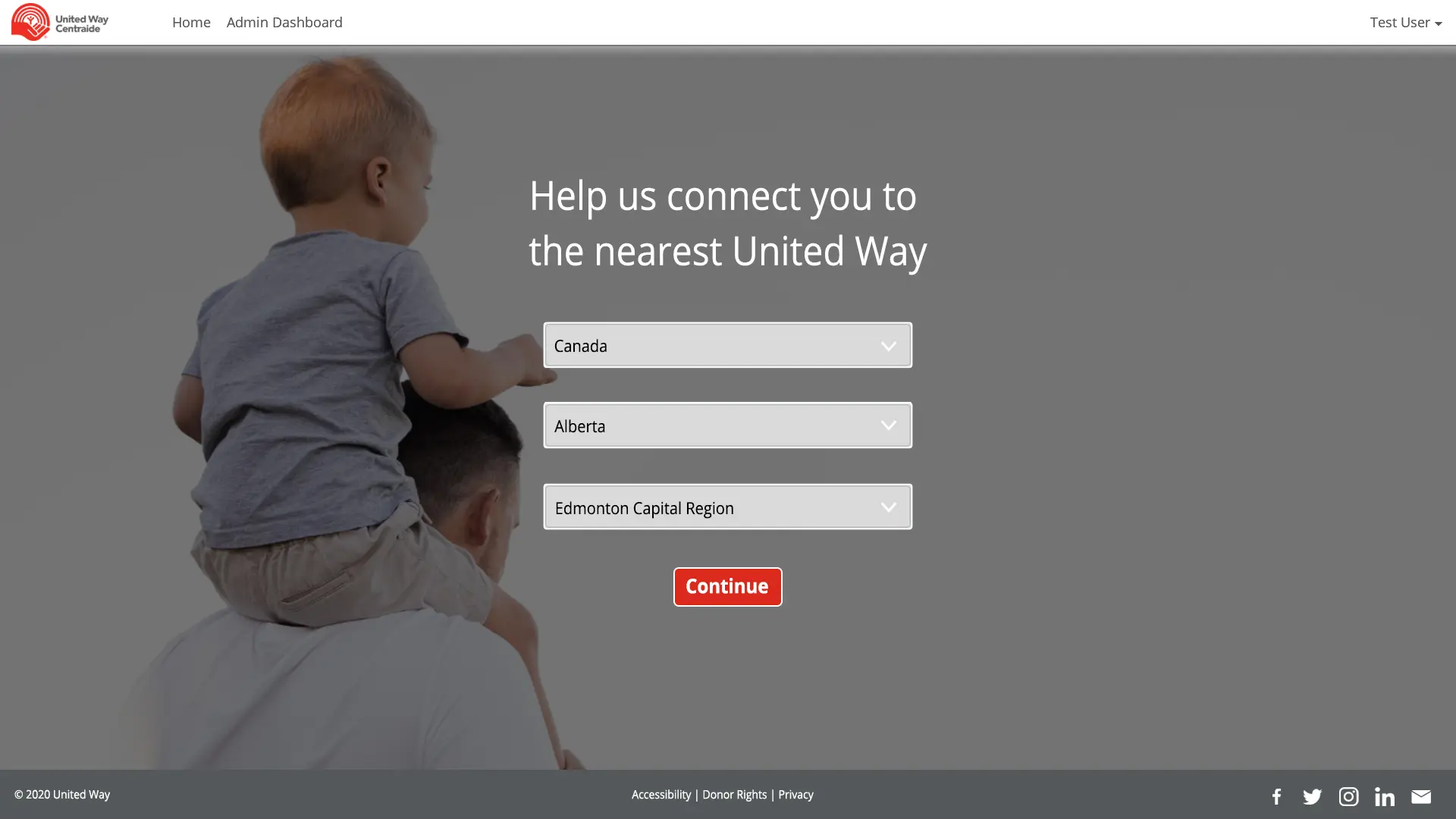 United Way Poverty Simulator Index